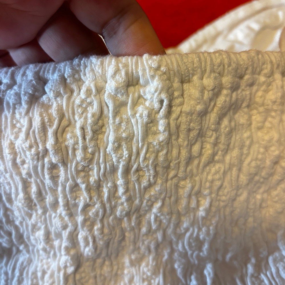 Boho white broderie anglaise bustier short dress romper NWT - Picture 9 of 11